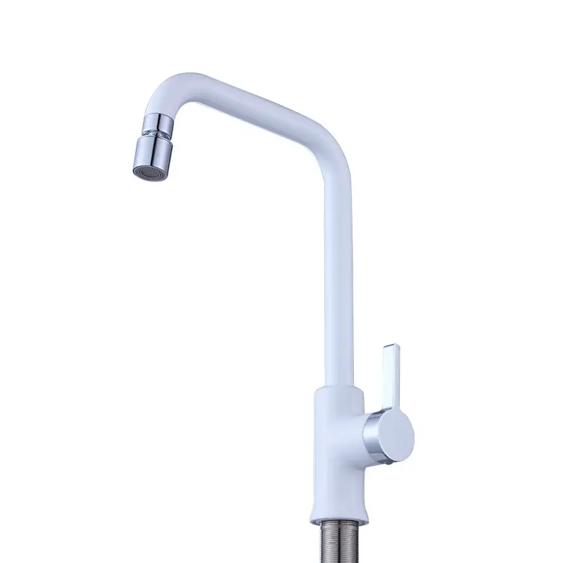Modern Chrome Plating Kitchen Sink Faucets