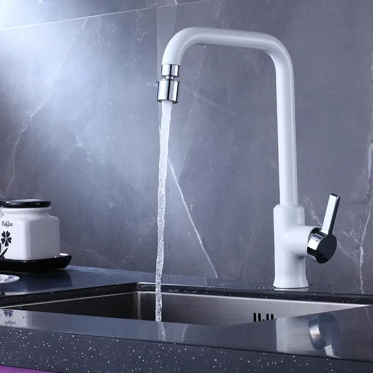 Modern Chrome Plating Kitchen Sink Faucets