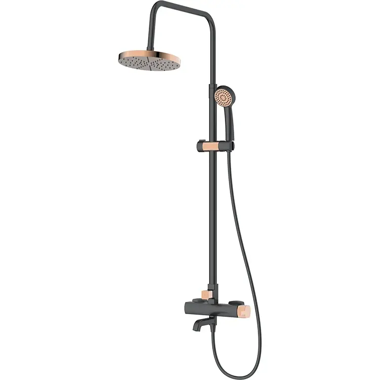 Set de ducha de lluvia de alta presión de lujo