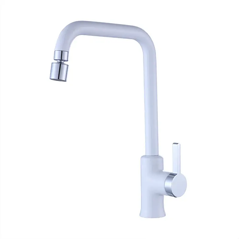 Grifos de fregadero de cocina cromado moderno