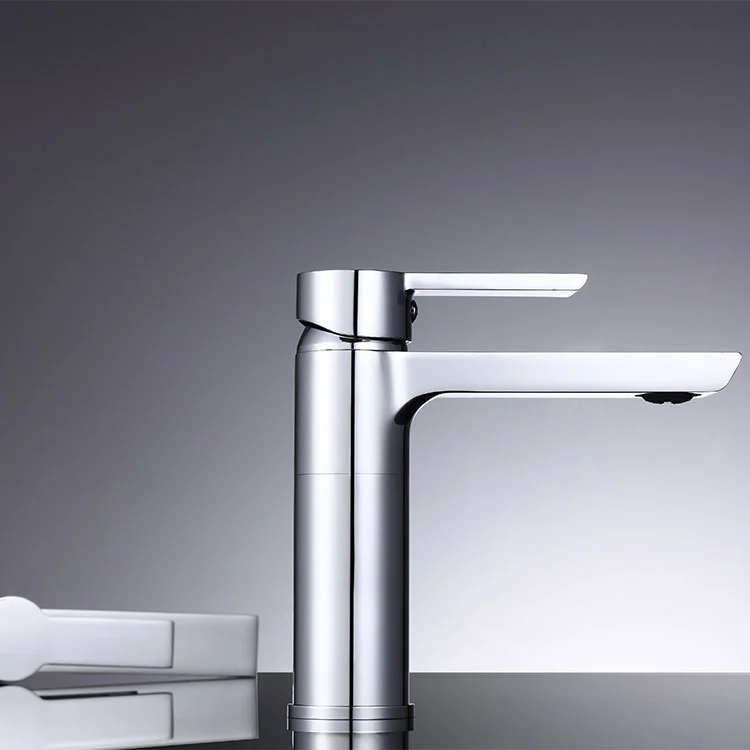 Grifo de mezclador de lavabo de un solo apalancamiento