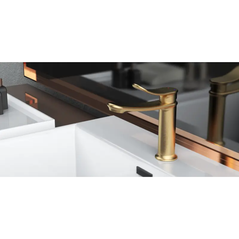 Grifo para lavabo, grifo de agua fría y caliente